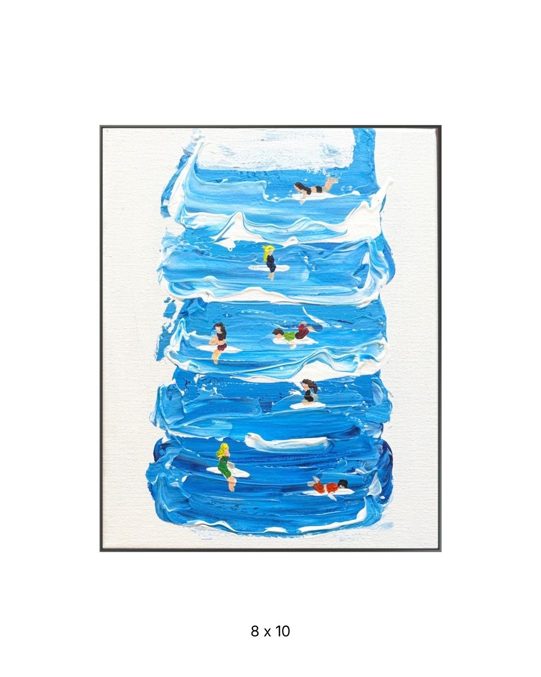 Original acrylic painting by Stevie Alger, Art at the Afters, Latest collection, number 11, Los Angeles
