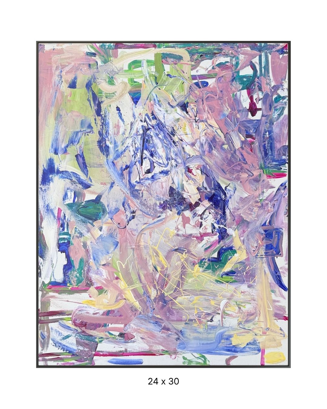 Original acrylic painting by Stevie Alger, Art at the Afters, Abstract collection, number 117, Los Angeles