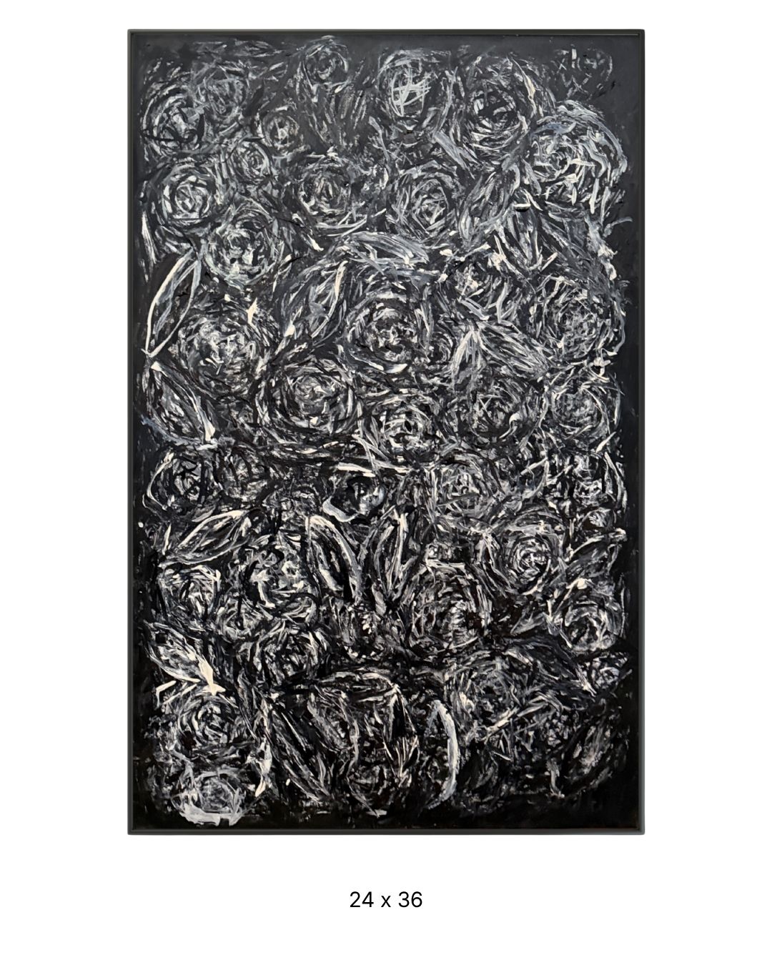 Original acrylic painting by Stevie Alger, Art at the Afters, Abstract collection, number 124, Los Angeles