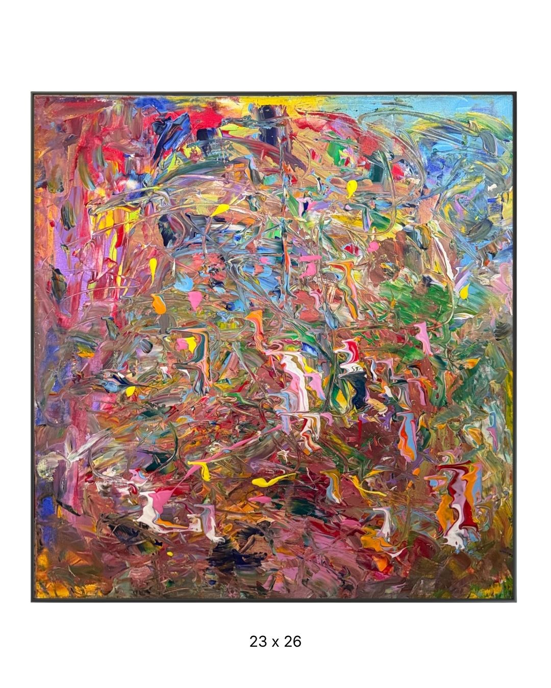 Original acrylic painting by Stevie Alger, Art at the Afters, Trip City collection, number 128, Los Angeles