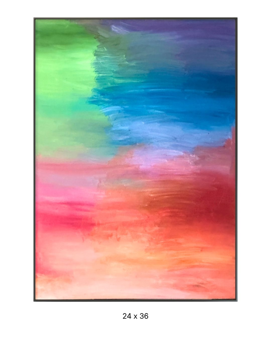 Original acrylic painting by Stevie Alger, Art at the Afters, Trip City collection, number 129, Los Angeles