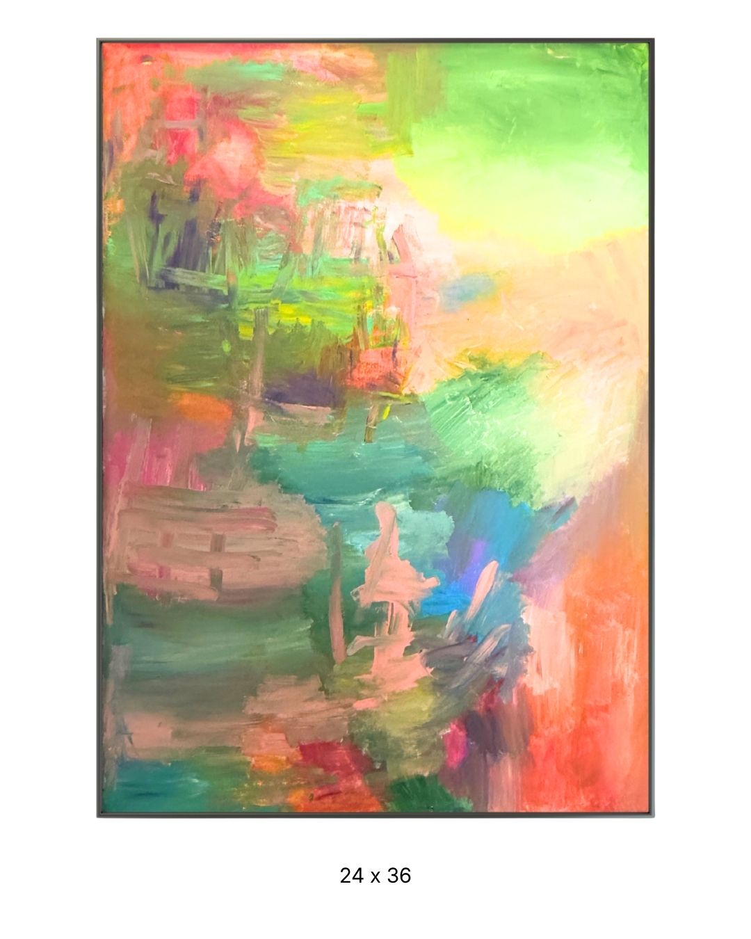 Original acrylic painting by Stevie Alger, Art at the Afters, Trip City collection, number 131, Los Angeles
