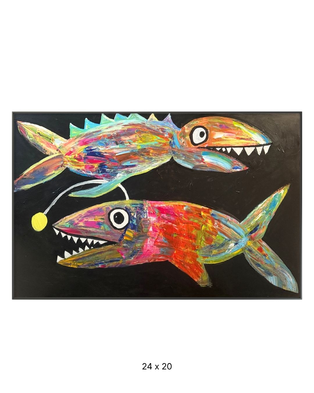 Original acrylic painting by Stevie Alger, Art at the Afters, Trip City collection, number 134, Los Angeles