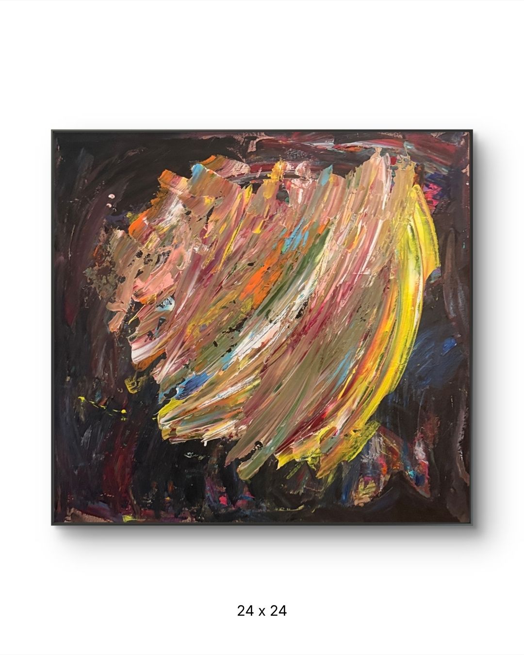 Original acrylic painting by Stevie Alger, Art at the Afters, Trip City collection, number 136, Los Angeles