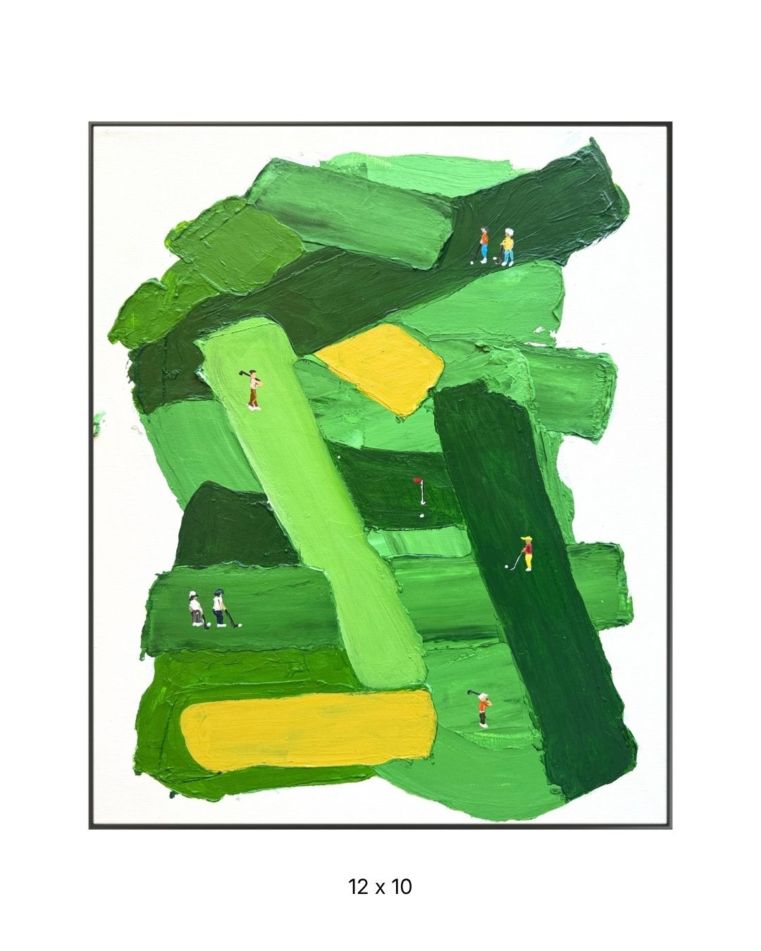 Original acrylic painting by Stevie Alger, Art at the Afters, Latest collection, number 14, Los Angeles