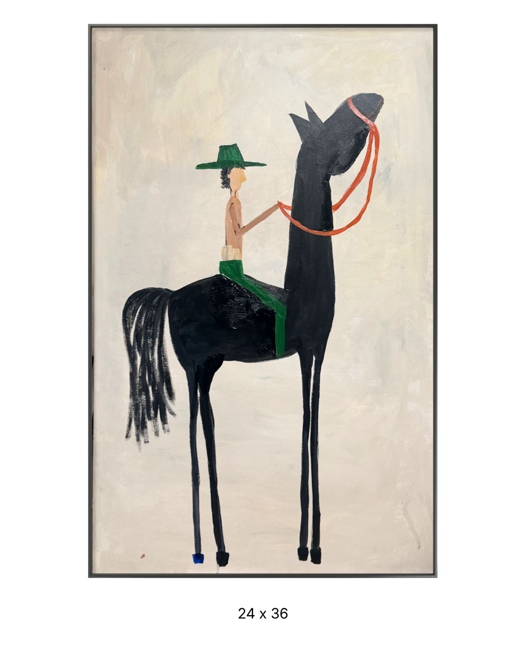 Original acrylic painting by Stevie Alger, Art at the Afters, Western America collection, number 144, Los Angeles