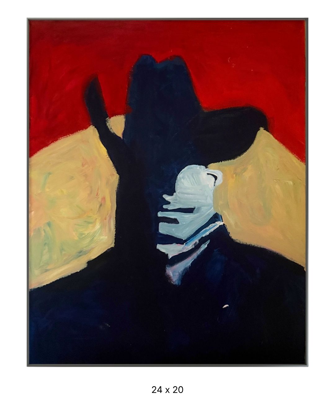 Original acrylic painting by Stevie Alger, Art at the Afters, Western America collection, number 149, Los Angeles