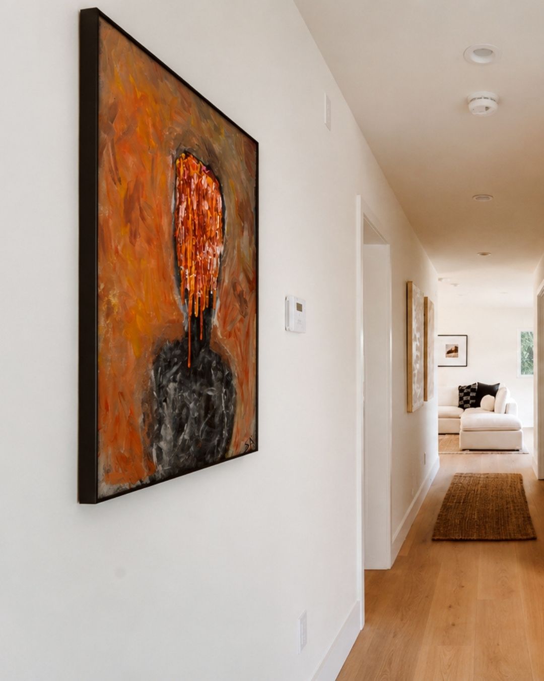 Art at the Afters original in a Los Angeles home 6