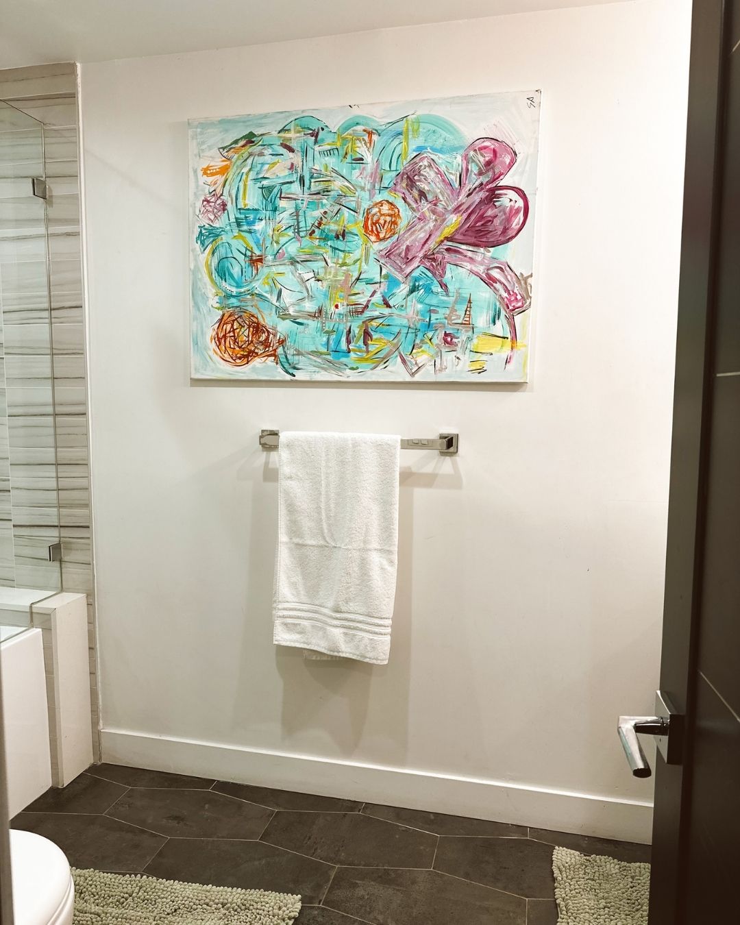 Art at the Afters original in a Los Angeles home 7