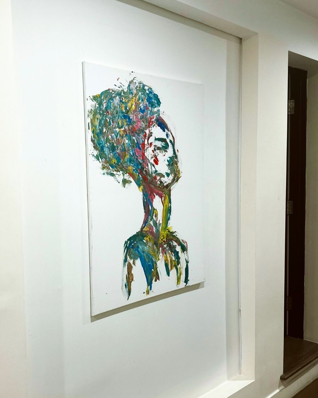 Art at the Afters original in a Los Angeles home 8