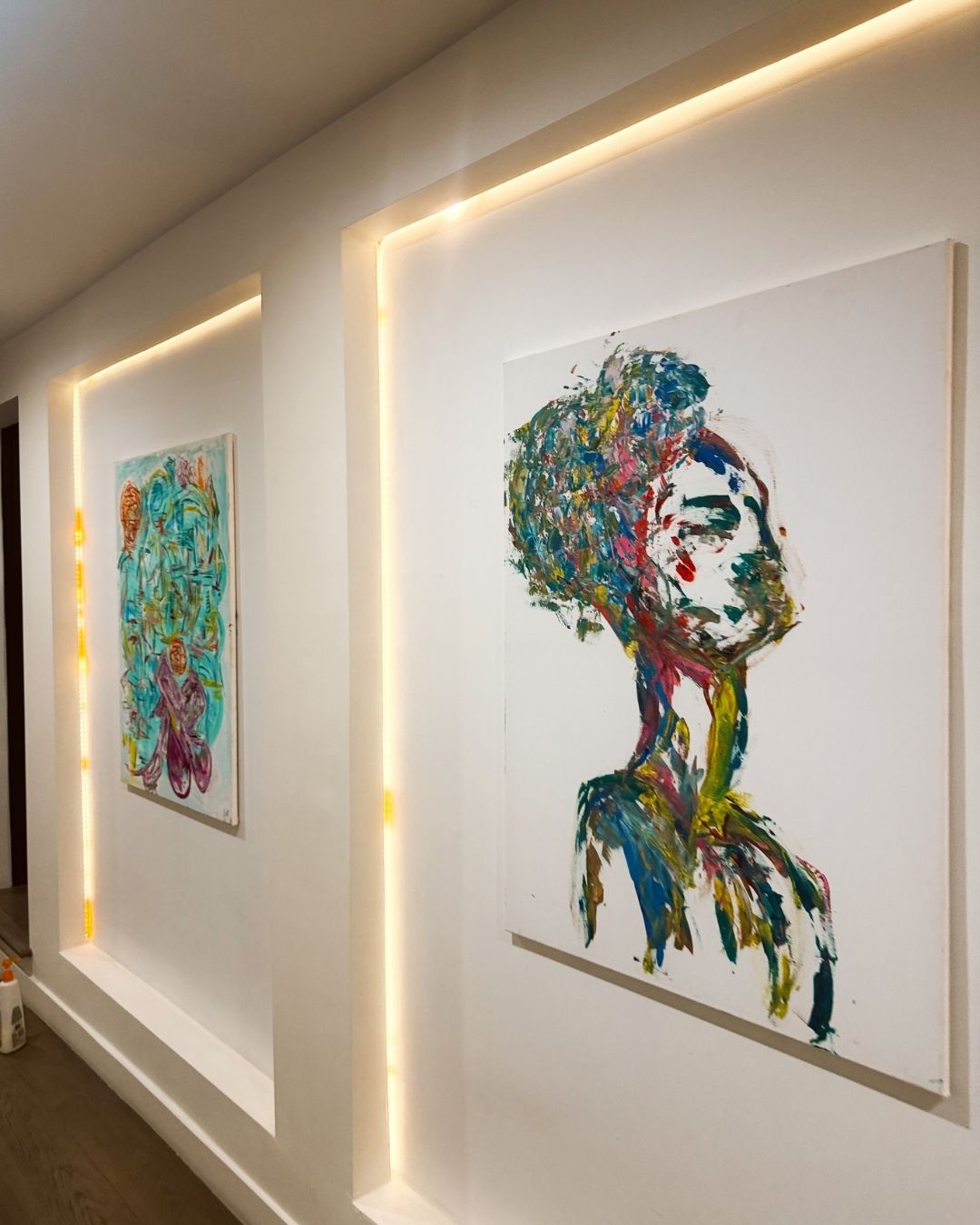 Art at the Afters original in a Los Angeles home 3