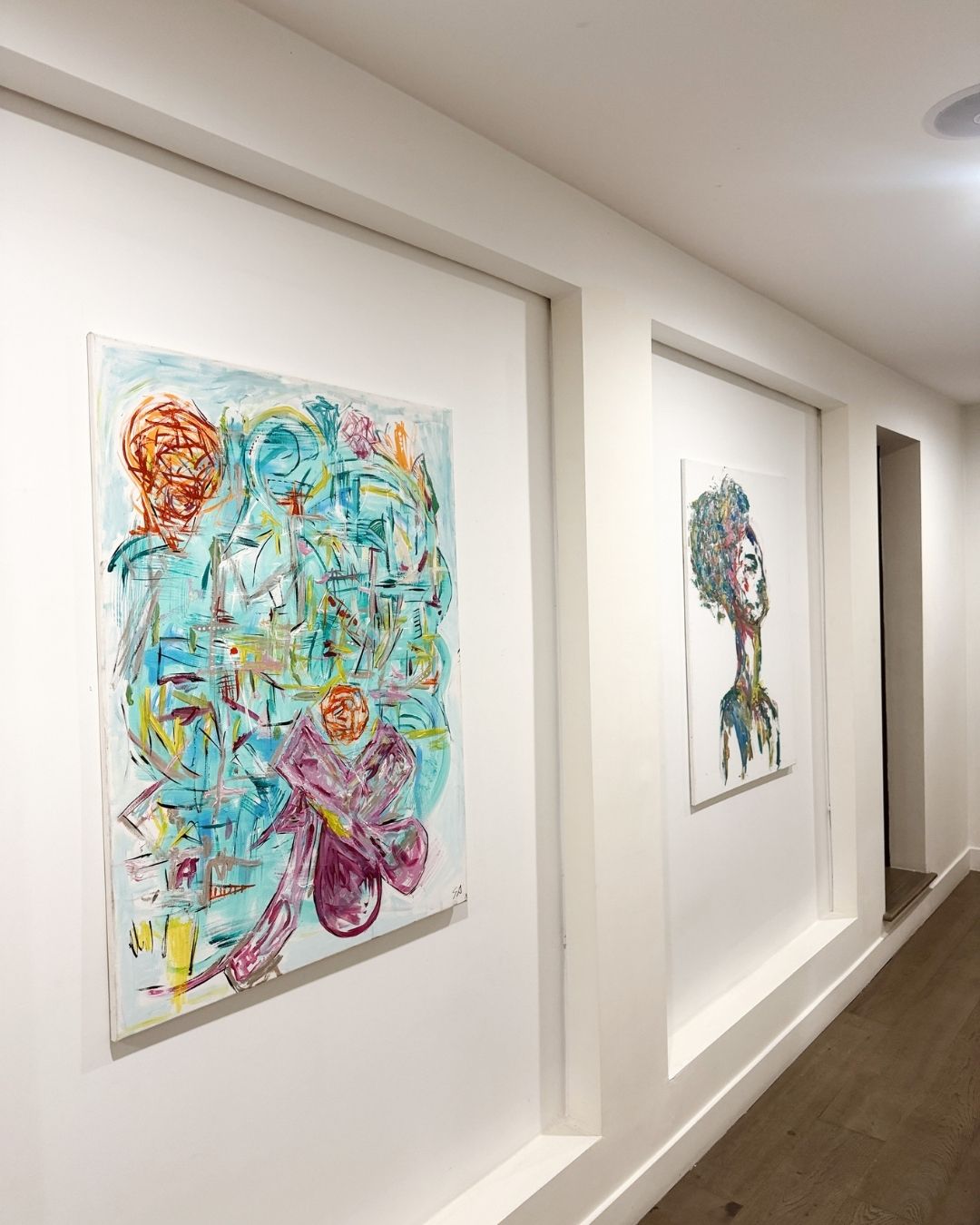 Art at the Afters original in a Los Angeles home 11