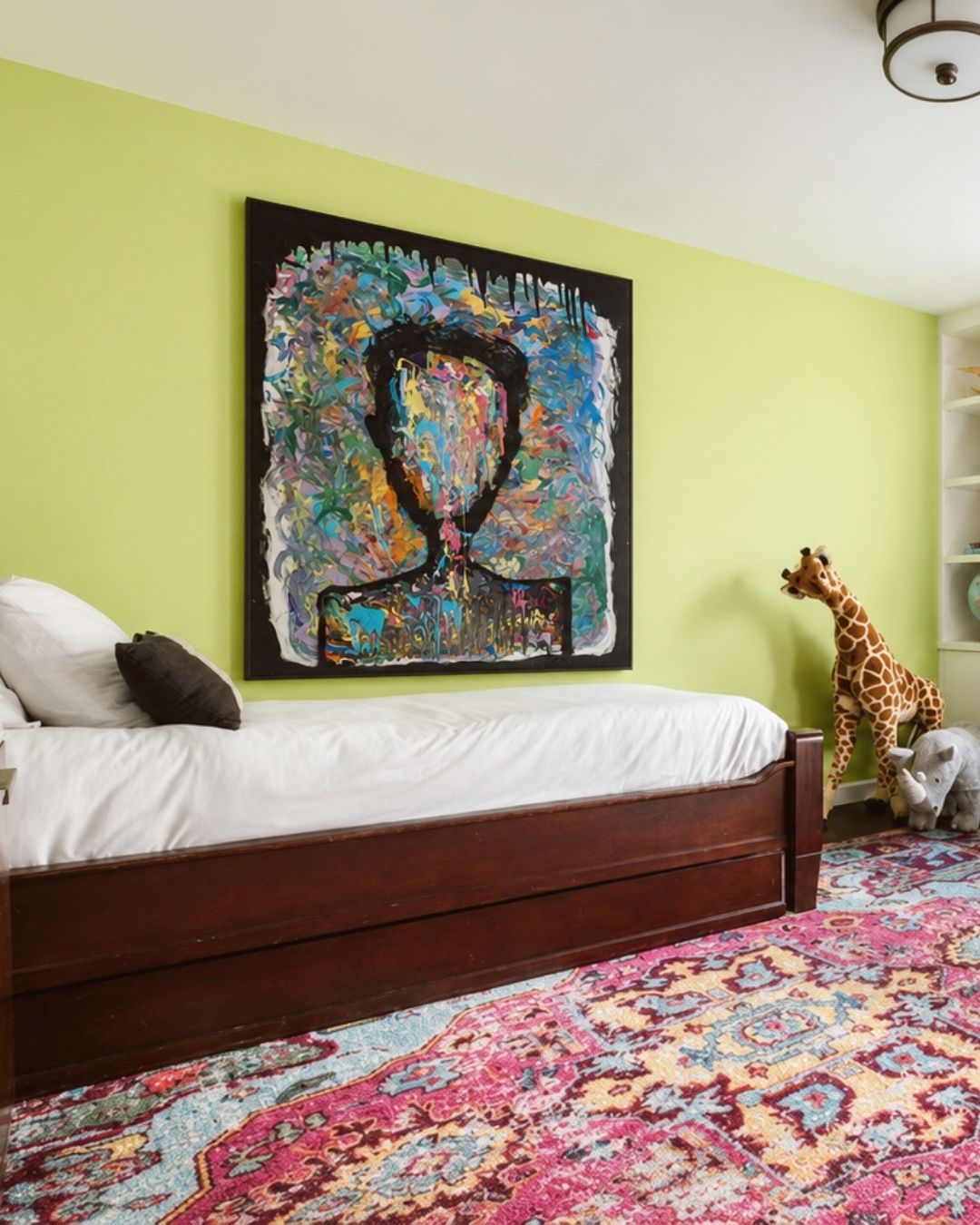 Art at the Afters original in a Los Angeles home 12
