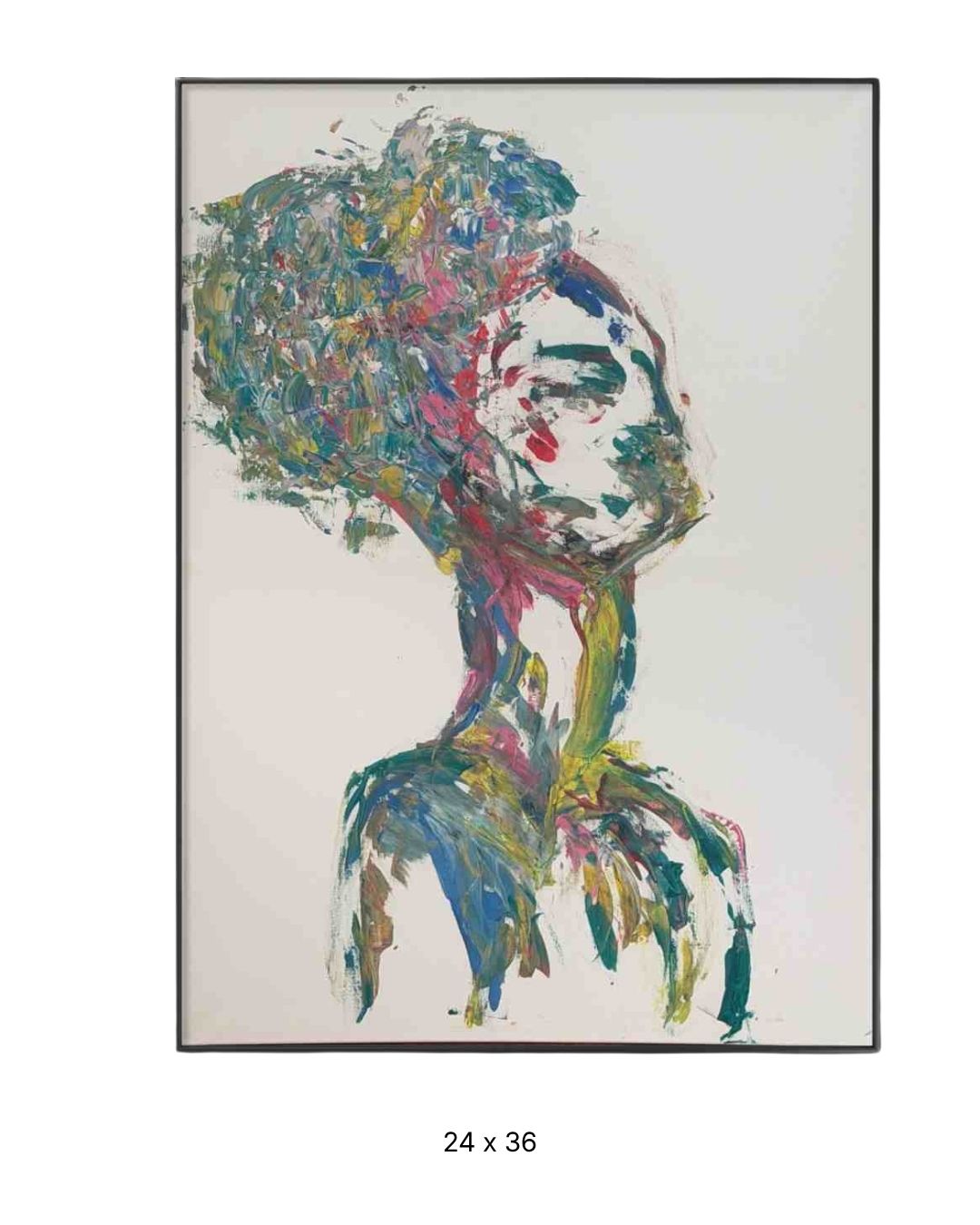 Original acrylic painting by Stevie Alger, Art at the Afters, Shaded collection, number 171, Los Angeles