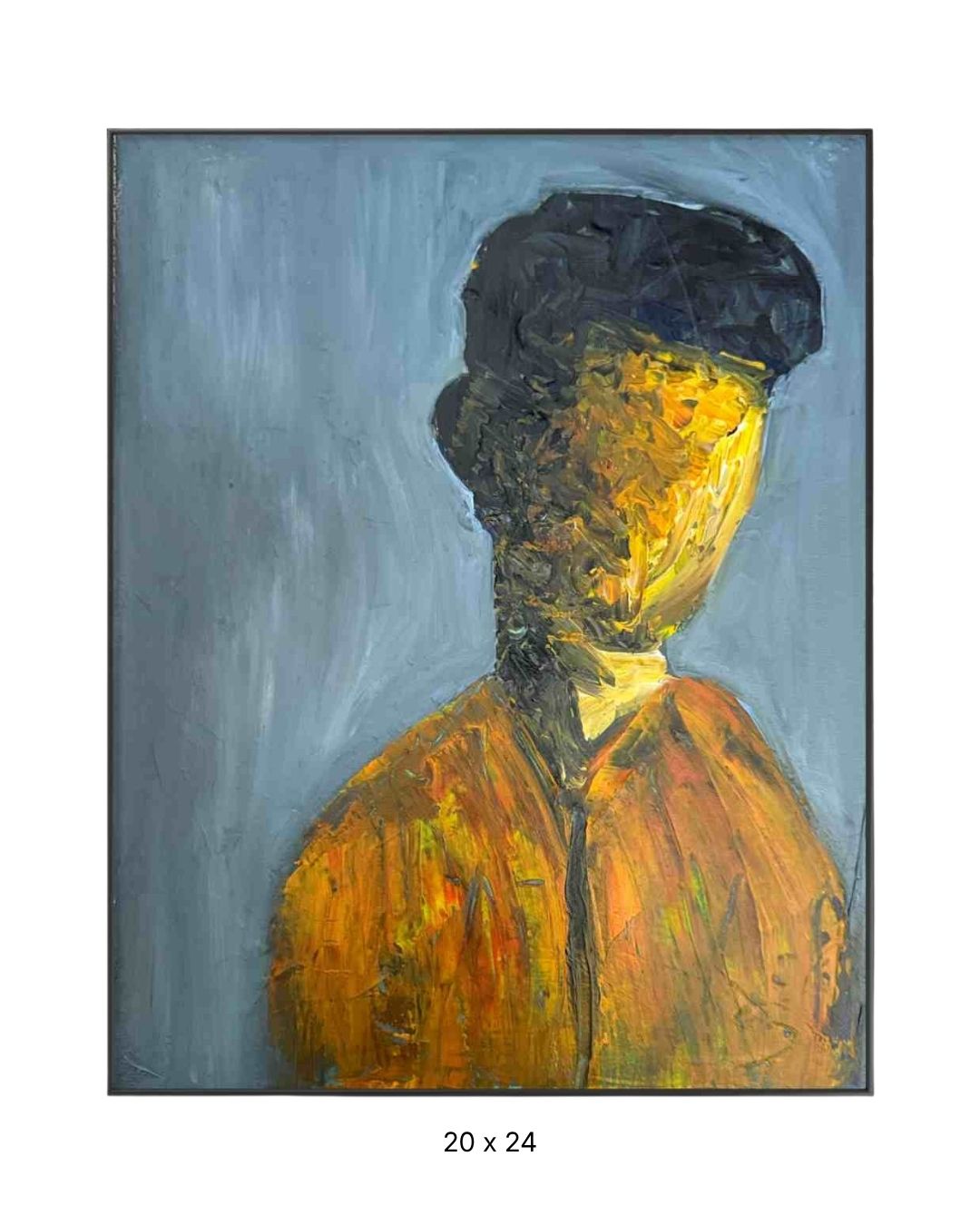 Original acrylic painting by Stevie Alger, Art at the Afters, Shaded collection, number 173, Los Angeles