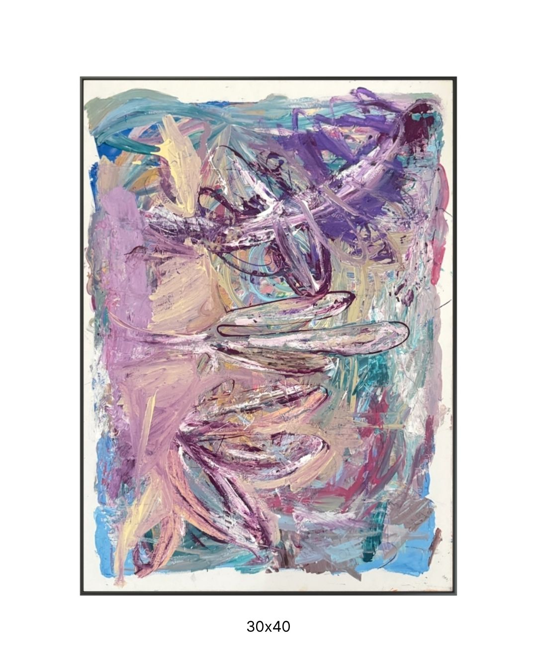 Original acrylic painting by Stevie Alger, Art at the Afters, Latest collection, number 18, Los Angeles