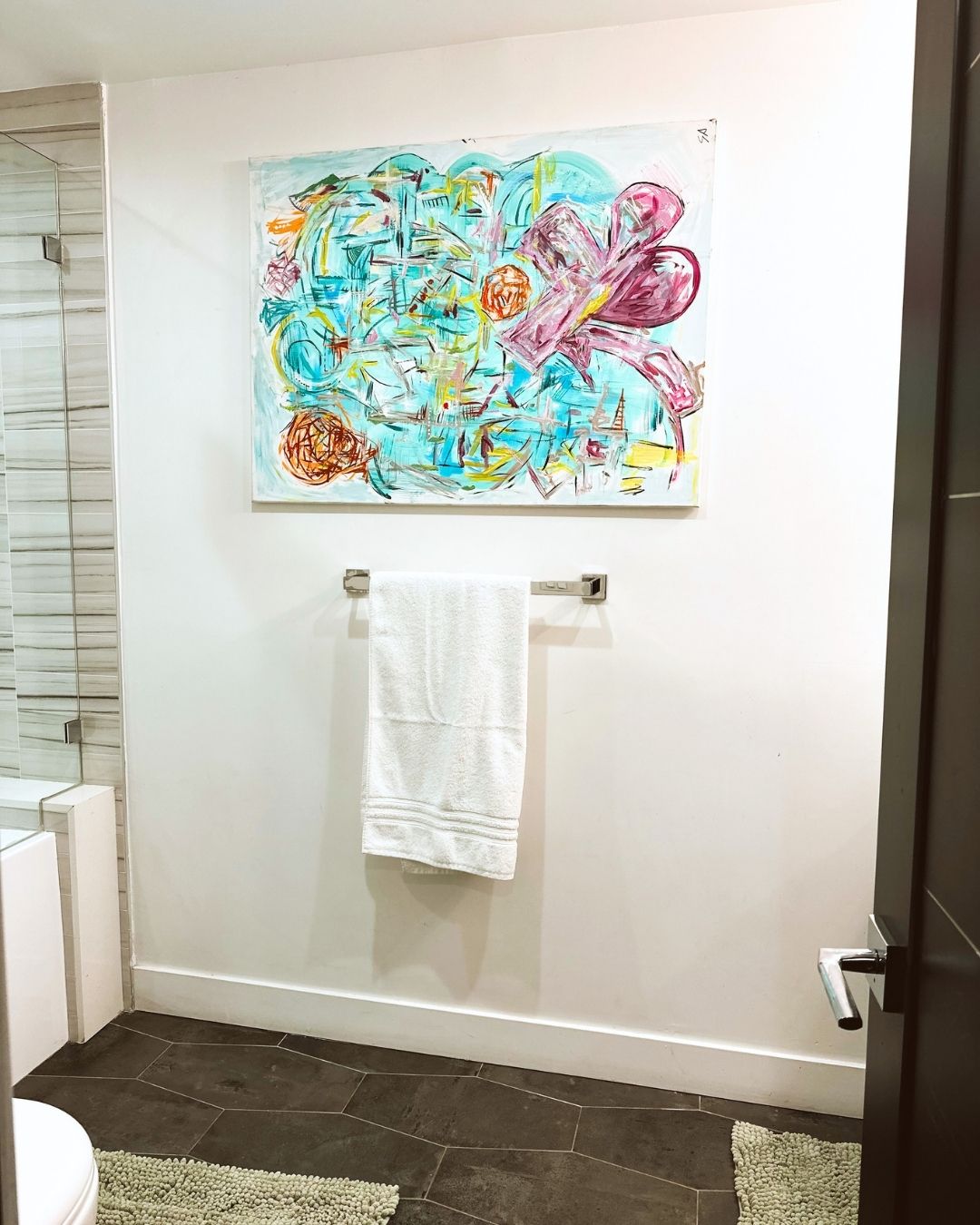 Art at the Afters original in a Los Angeles home 7
