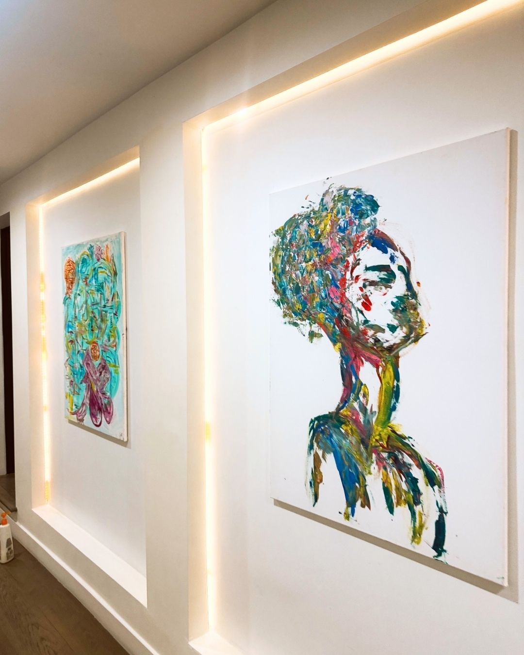 Art at the Afters original in a Los Angeles home 10