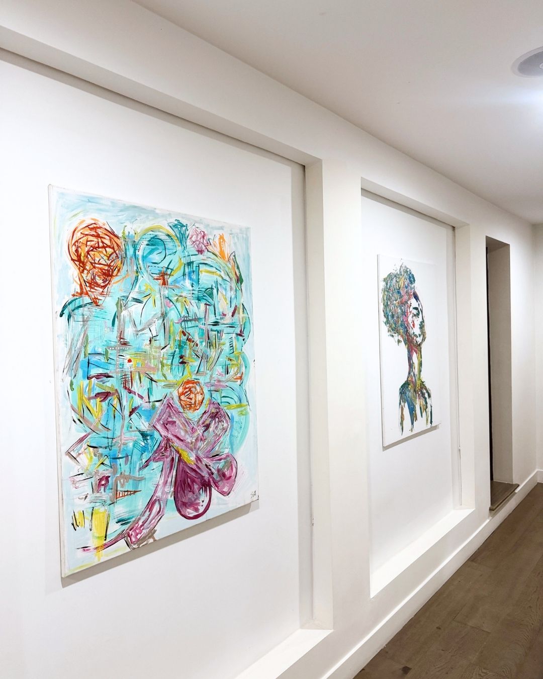 Art at the Afters original in a Los Angeles home 11