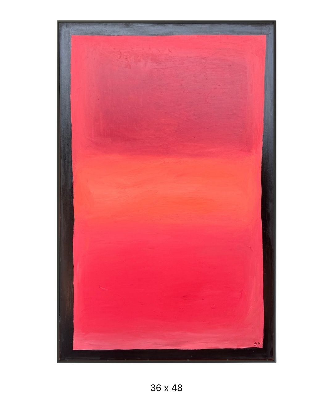 Original acrylic painting by Stevie Alger, Art at the Afters, Latest collection, number 6, Los Angeles