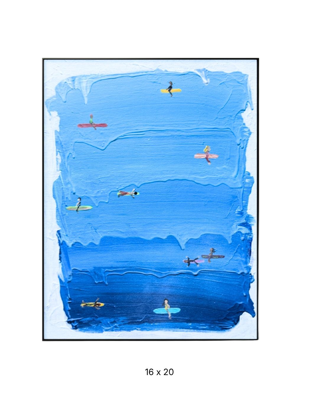 Original acrylic painting by Stevie Alger, Art at the Afters, Aussie Summer collection, number 88, Los Angeles
