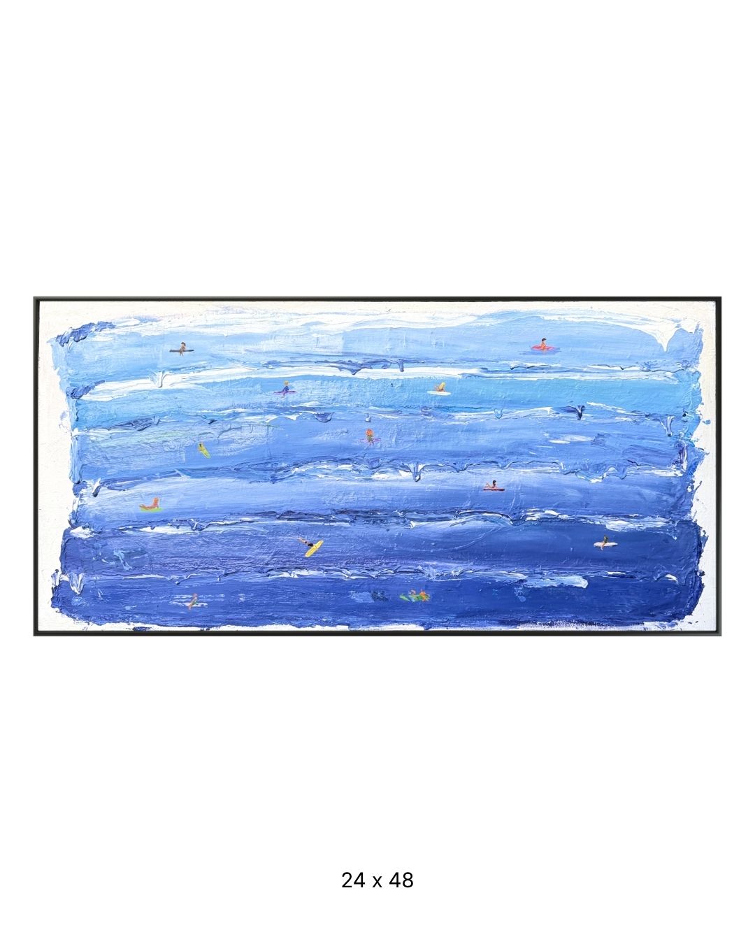 Original acrylic painting by Stevie Alger, Art at the Afters, Aussie Summer collection, number 90, Los Angeles