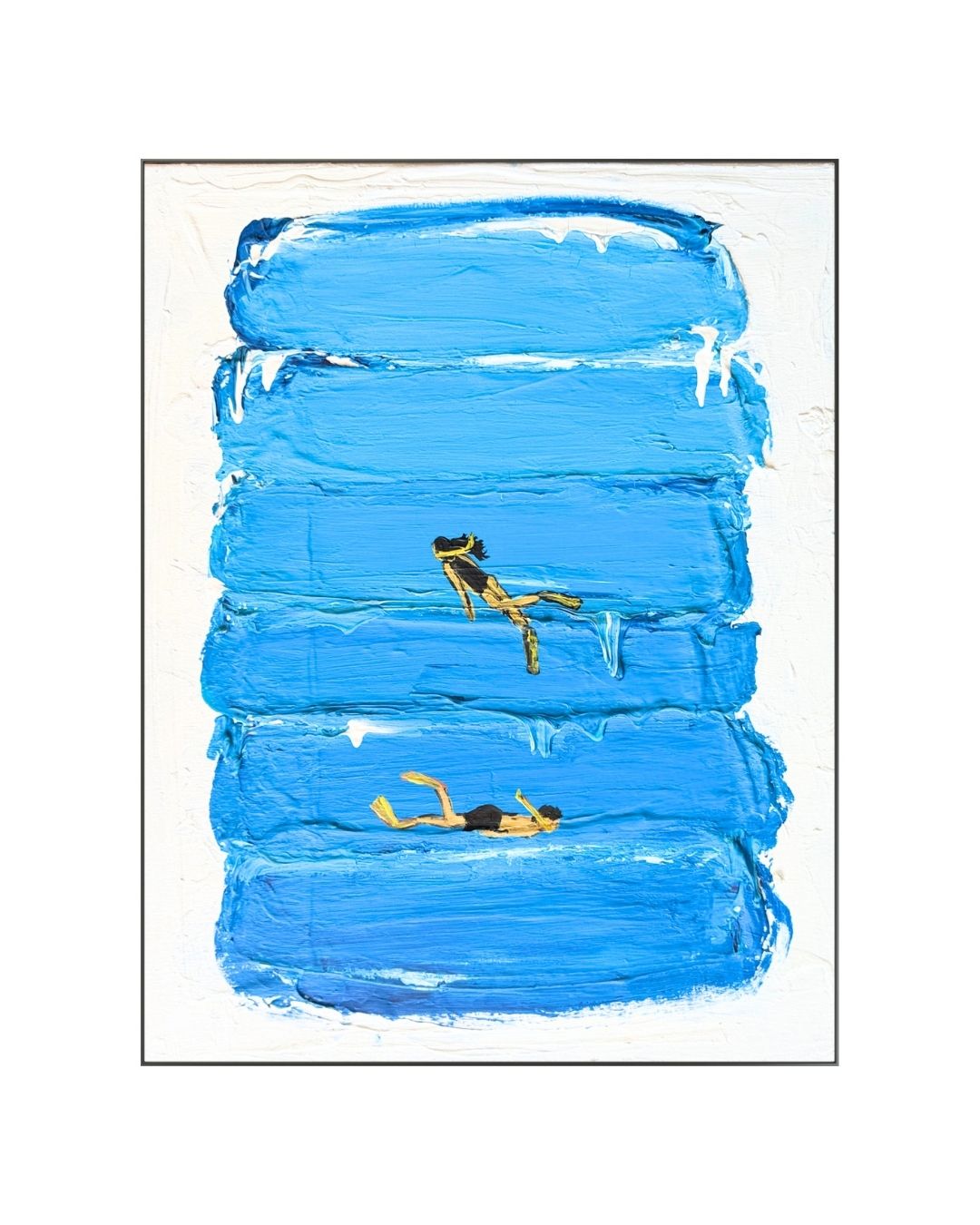 Original acrylic painting by Stevie Alger, Art at the Afters, Aussie Summer collection, number 92, Los Angeles