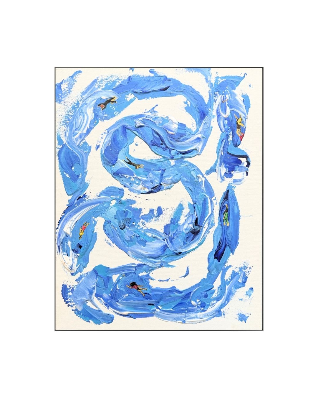 Original acrylic painting by Stevie Alger, Art at the Afters, Aussie Summer collection, number 93, Los Angeles
